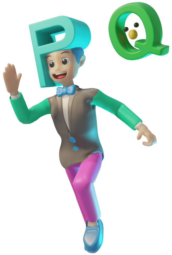 pさんが走っている画像